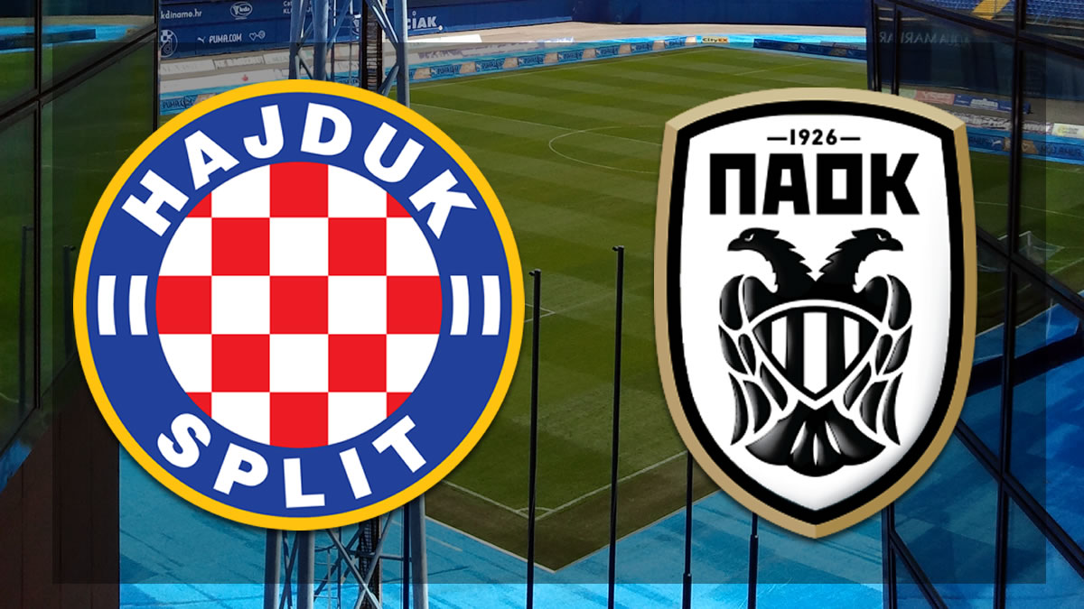 Tickets for HNK Hajduk - PAOK F.C., 10.08.2023 um 21:00 (de)