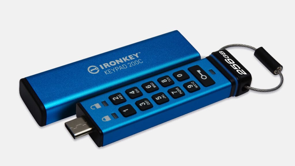 kingston ironkey keypad 200c | usb security drive | 2023.