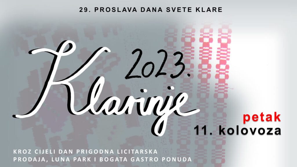 klarinje 2023 | sveta klara zagreb