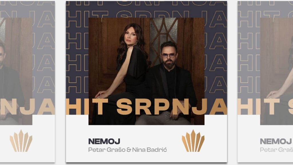 petar grašo & nina badrić - nemoj | cesarica za hit srpnja 2023. godine