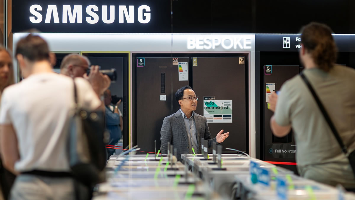 samsung experience zone - elipso - arena zagreb | jong ho kang - ceo samung hrvatska | foto: ivan lacković | 2023.