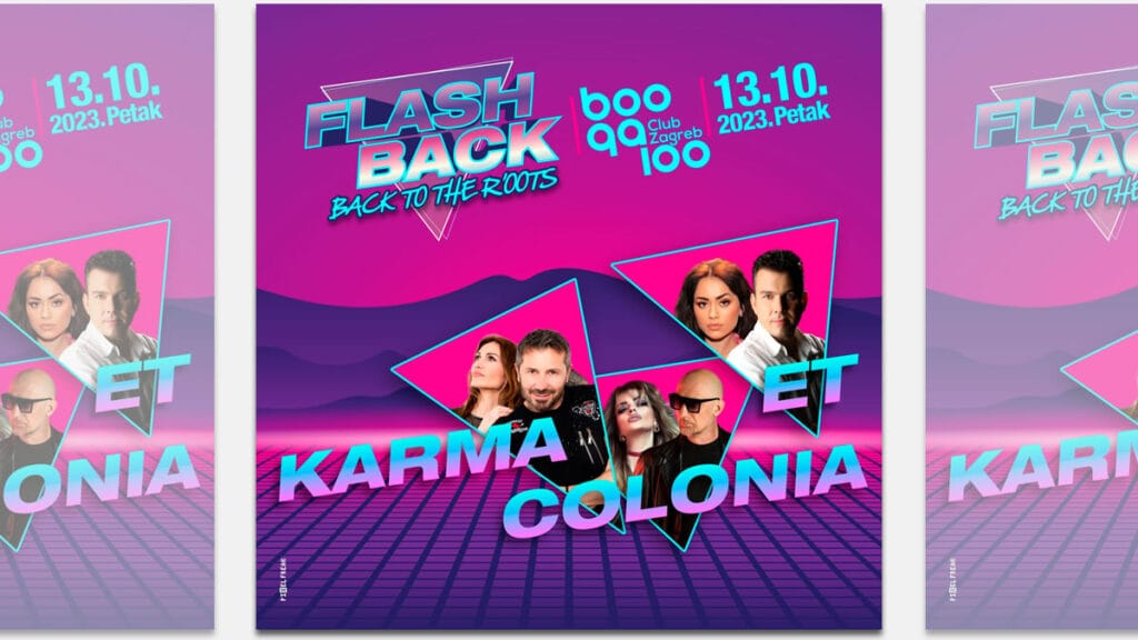 flashback - back to the r00ts | karma - et - colonia | boogaloo zagreb | 13.10.2023.