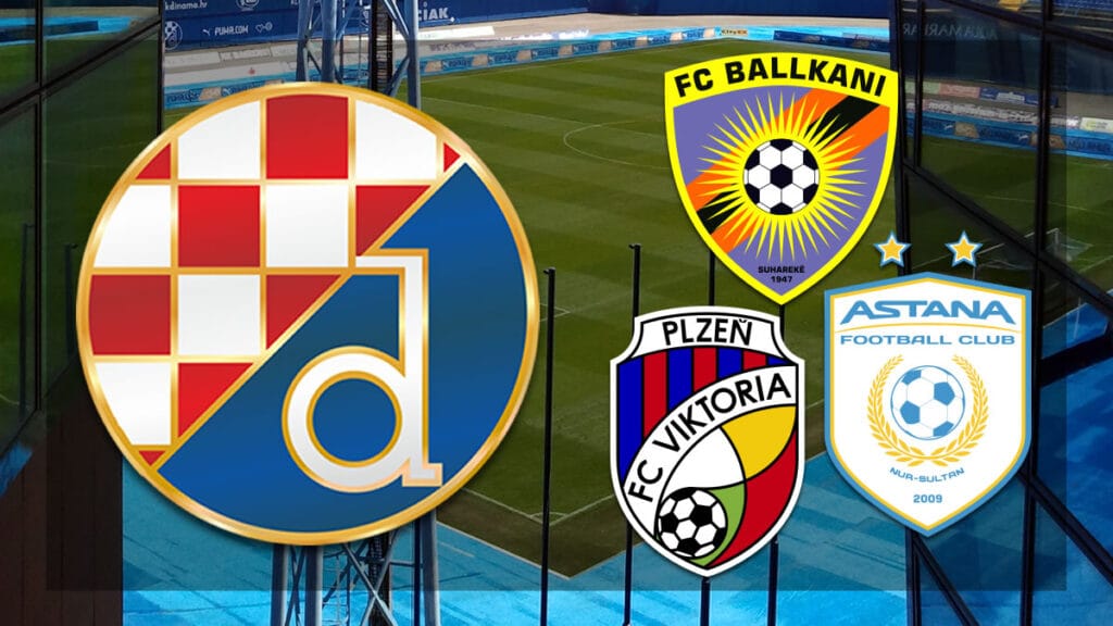 gnk dinamo zagreb | fc ballkani | fc astana | fc viktoria plzen | uefa konferencijska liga 2023./2024.