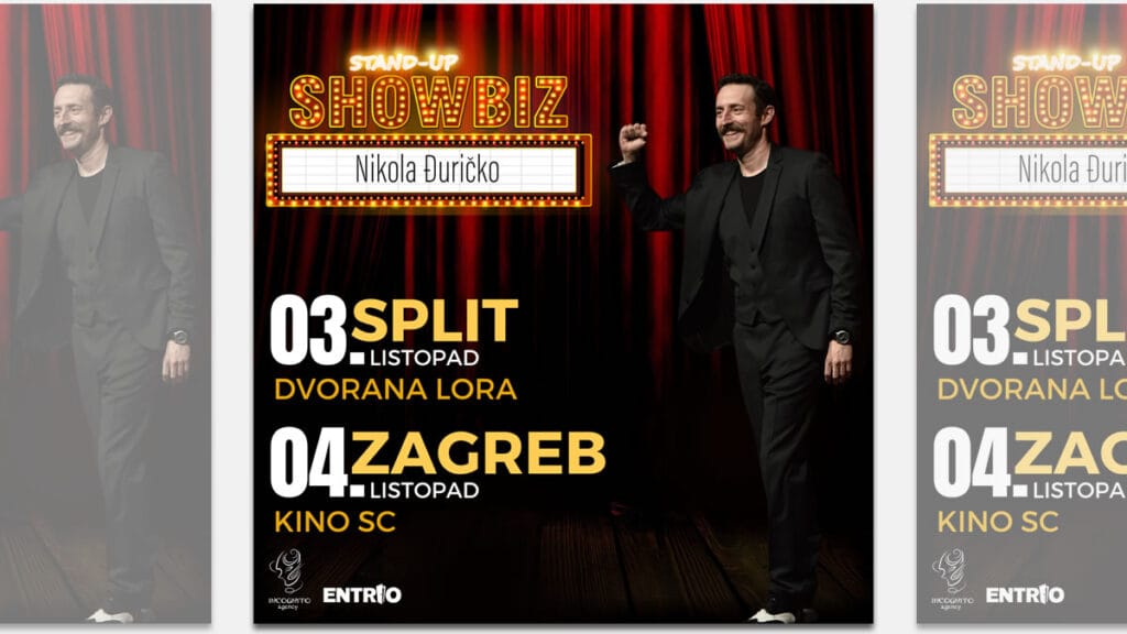 nikola đuričko | stand up show "show biz" | split & zagreb | 2023.