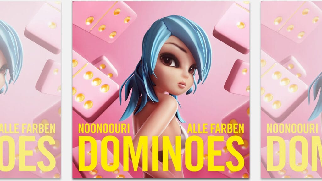 noonoouri & dj alle farben - dominoes | 2023.