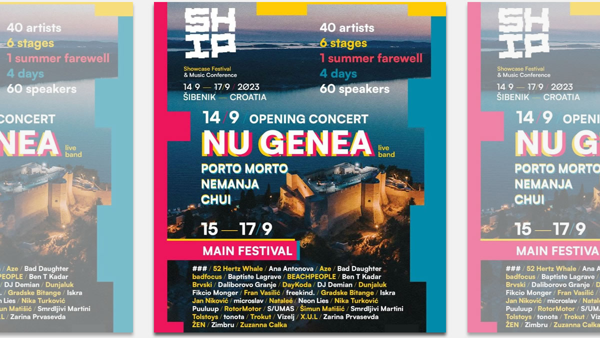 ship music festival 2023 | šibenik croatia