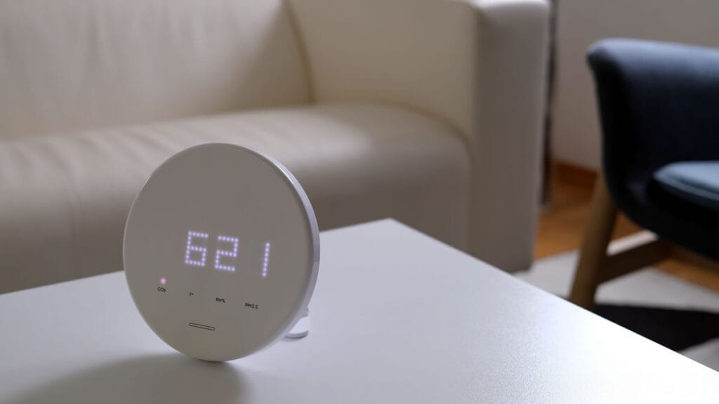 smart sense | my sensees - indoor air quality sensor unit lifestyle | 2023.