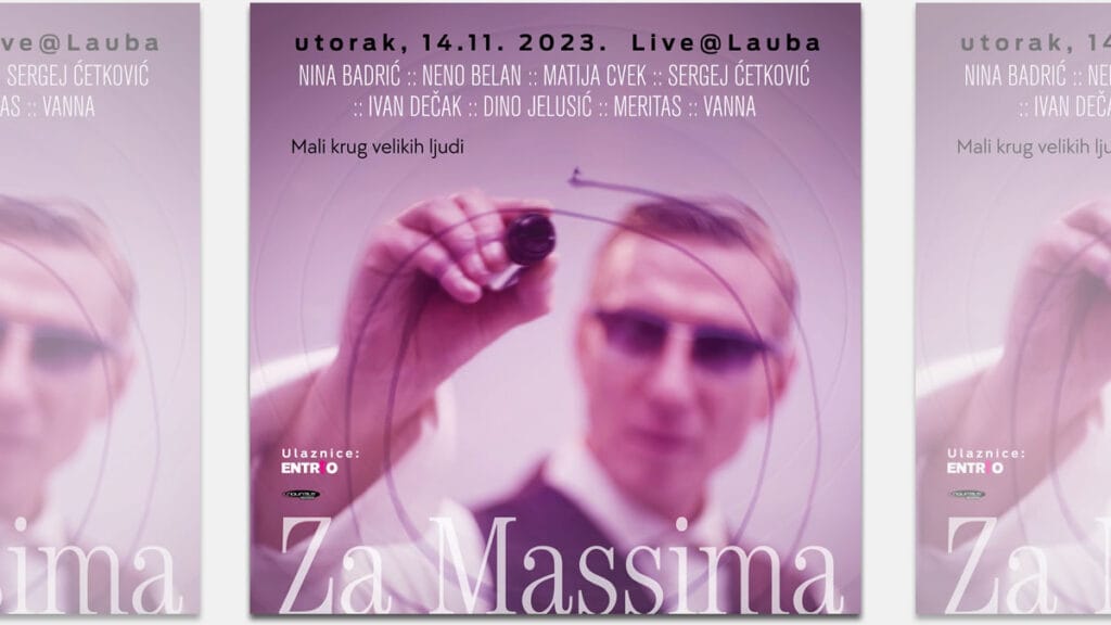 koncertni spektakl "za massima - mali krug velikih ljudi" | lauba zagreb | 14.11.2023.