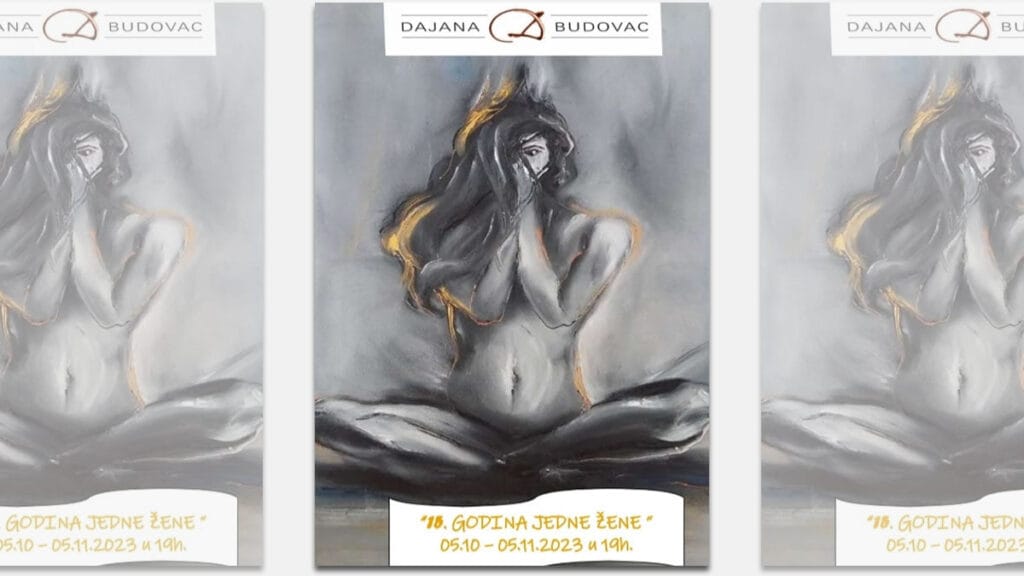 dajana budovac | izložba "15 godina jedne žene | kuc travno zagreb | 2023.