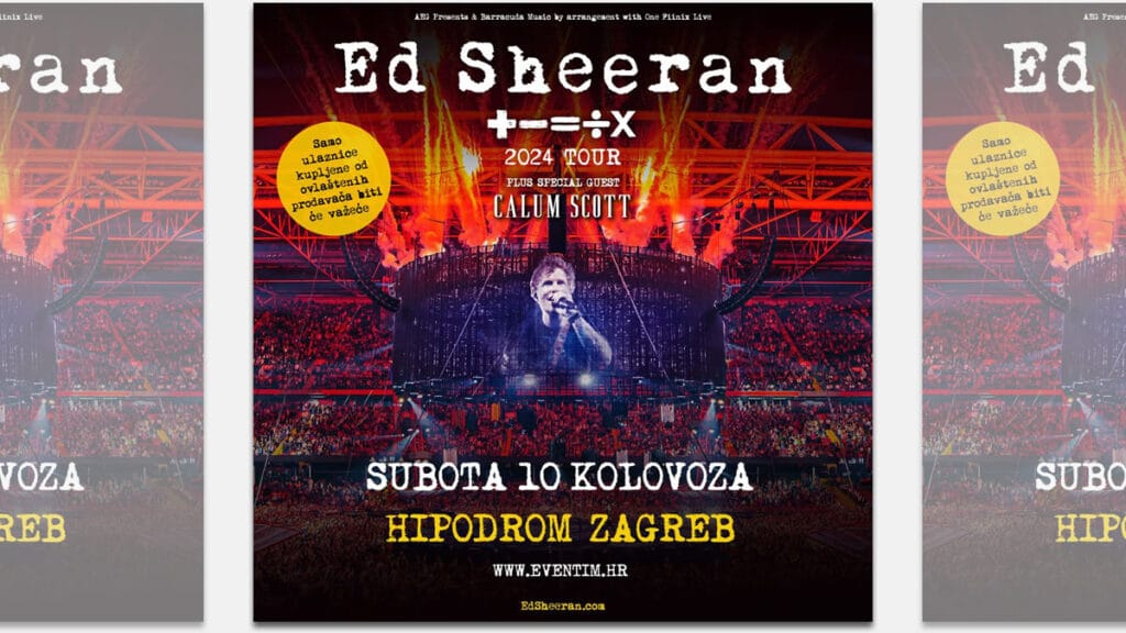 ed sheeran | hipodrom zagreb croatia | 10.08.2024.