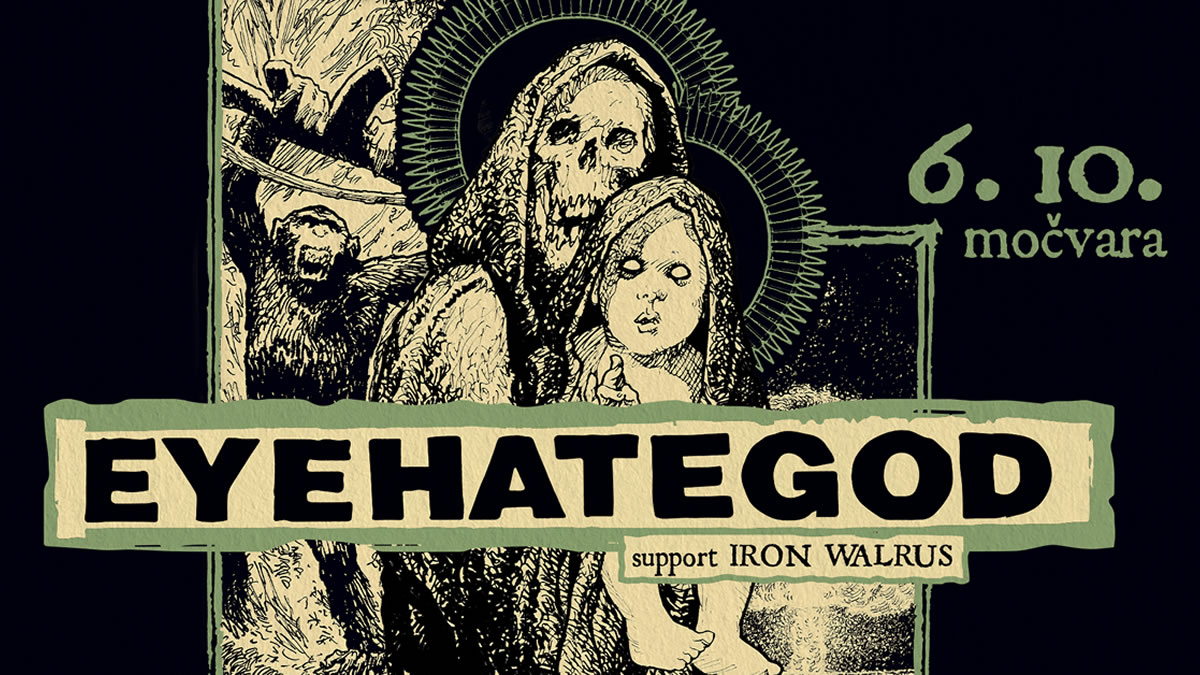 eyehategod & iron walrus | močvara zagreb | 06.10.2023.
