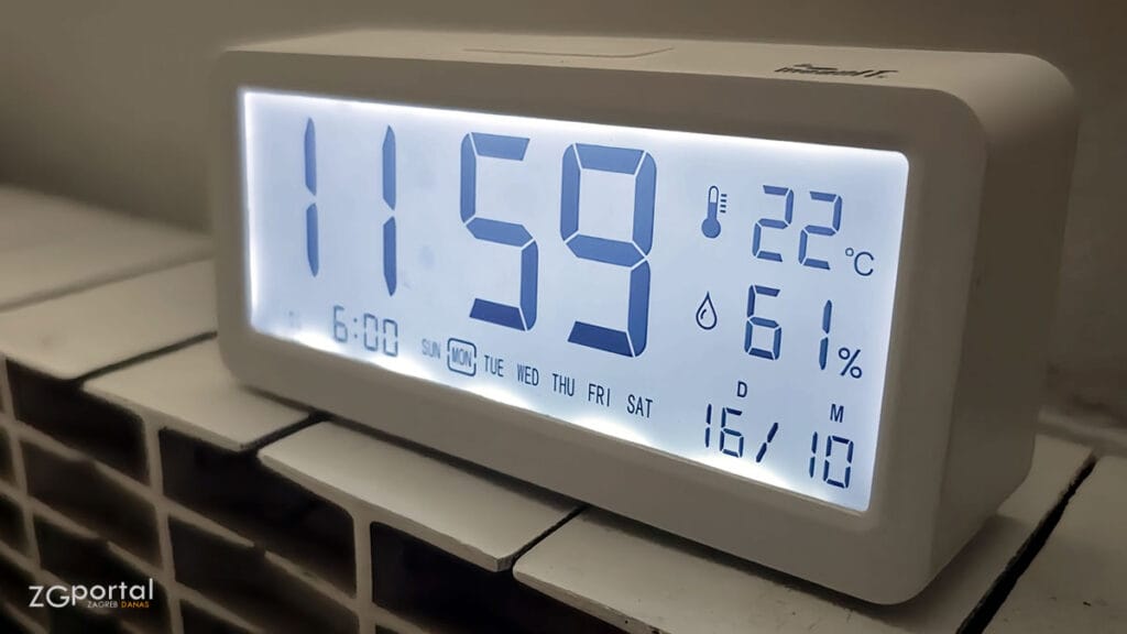 meanit a1 sat budilica termometar higromjer | 2023.