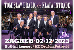 tomislav bralić i klapa intrade | božićni koncert | cibona zagreb | 02.12.2023.