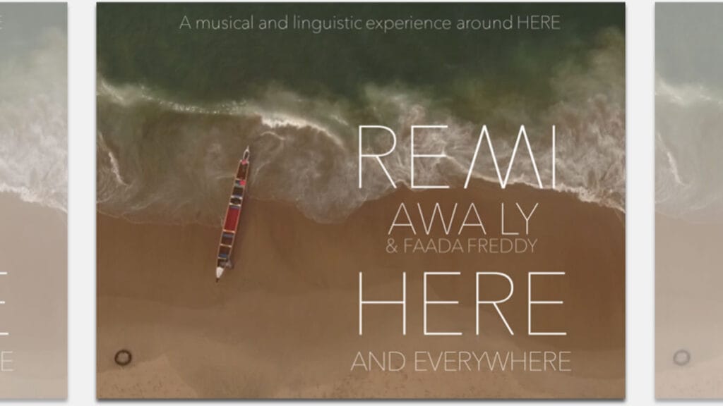 awa ly ft. faada freddy & remi - here | 2023.