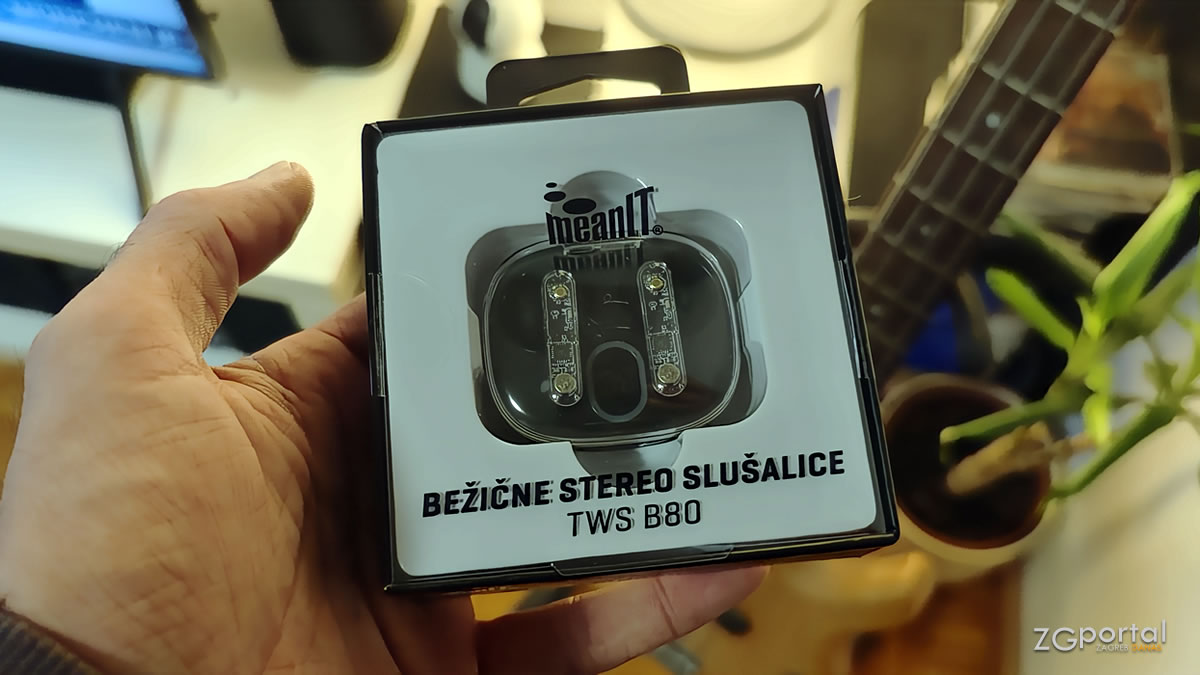 meanit tws b80 | bežične stereo slušalice | 2023.