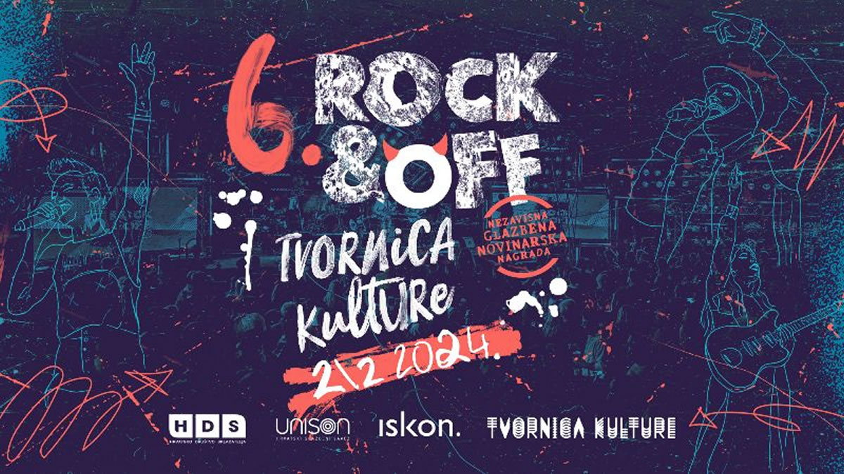 rock&off nagrada | tvornica kulture zagreb | 02.02.2024.