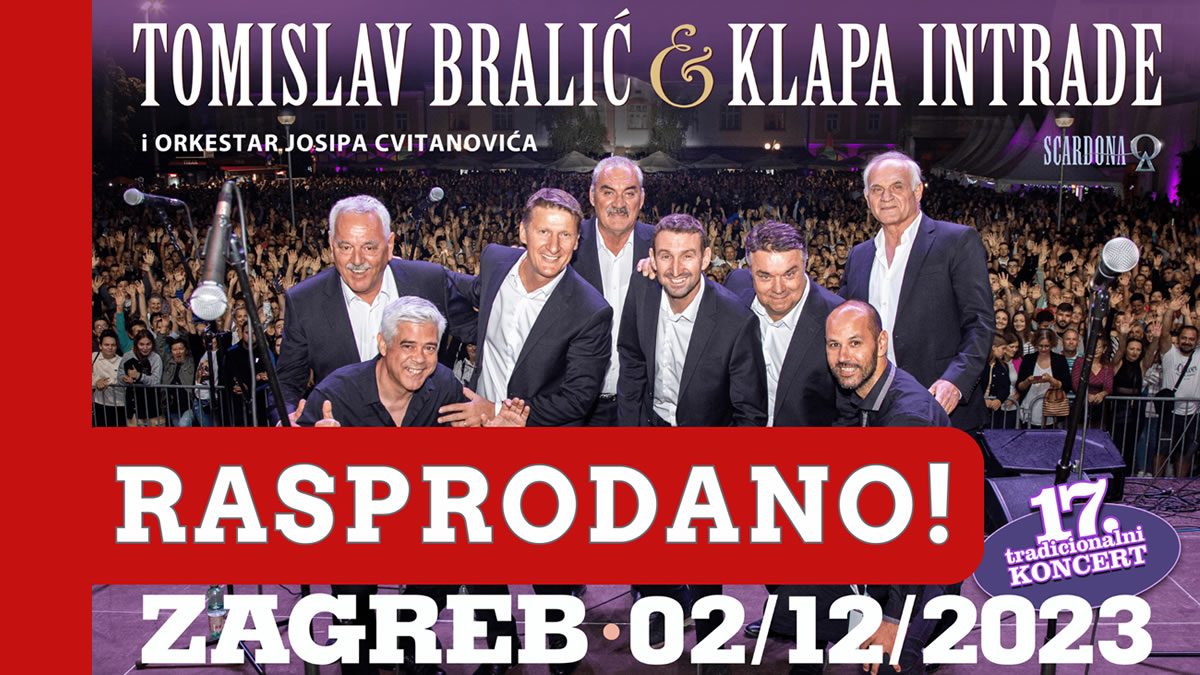 tomislav bralić & klapa intrade | cibona zagreb | 02.12.2024.