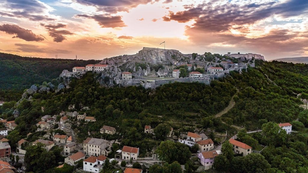 kninska tvrđava - knin - hrvatska | 2023.