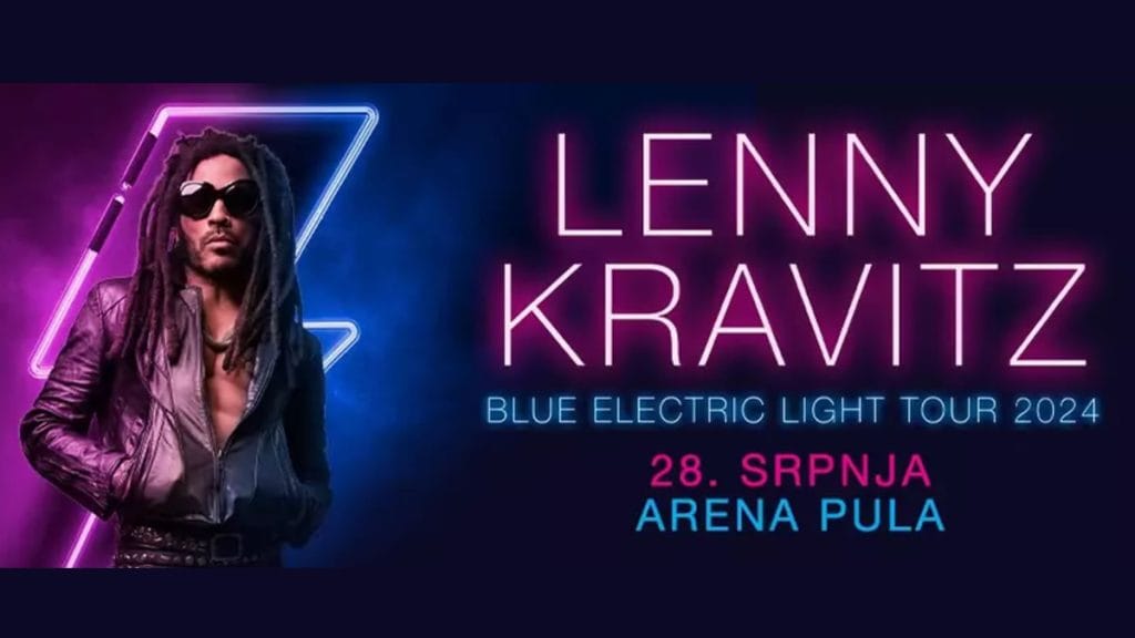 lenny kravitz - blue electric light tour 2024 | arena pola croatia