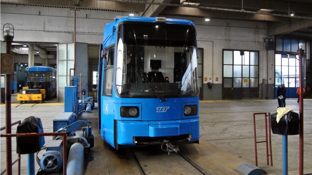 tramvaj adtranz gt6m | zet zagreb | 01.12.2023.