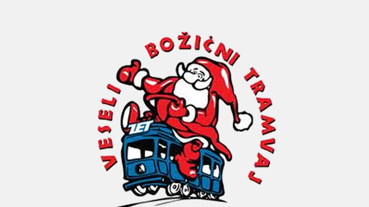 veseli božićni tramvaj | zet zagreb | 2023.