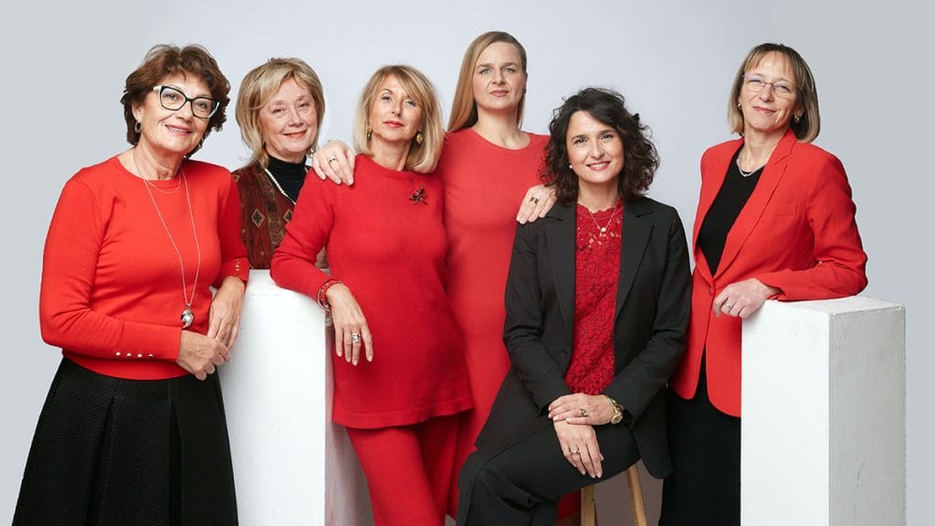 dan crvenih haljina 2024 | svjetlana šupe - zdravka poljaković - vesna kunej - dinah vodanović - marina roje bedeković - arijana lovrenčić huzjan
