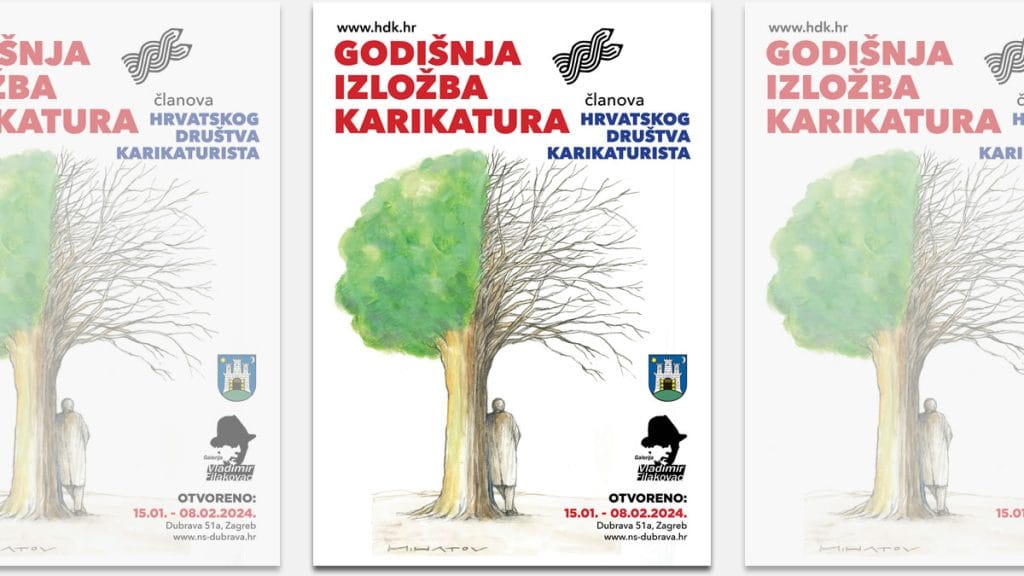 godišnja izložba karikatura 2024 | hrvatsko društvo karikaturista