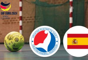 hrvatska - španjolska | rukomet - ehf euro 2024 - handball | croatia - spain
