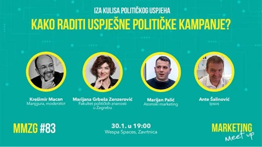 marketing meet up #83: kako raditi uspješne političke kampanje?
