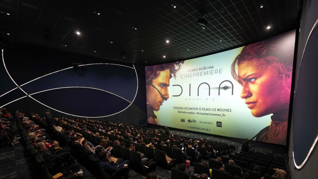 dina: drugi dio | kino cinestar arena zagreb | 2024.
