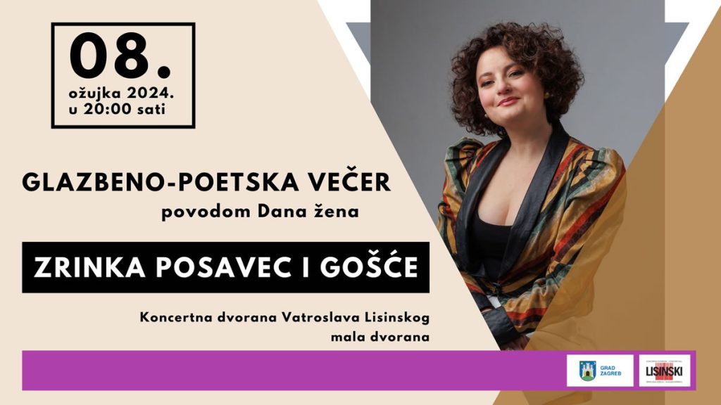 zrinka posavec i gošće | mala dvorana lisinski zagreb | 08.03.2024.