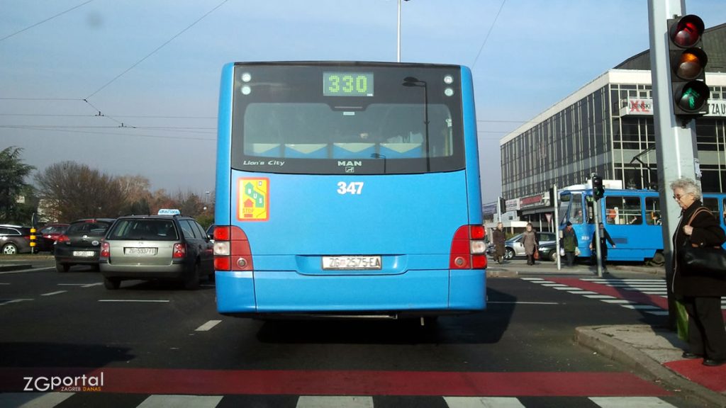 autobusne linije | zet zagreb | autobus - tramvaj | 2013.