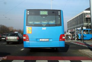 autobusne linije | zet zagreb | autobus - tramvaj | 2013.