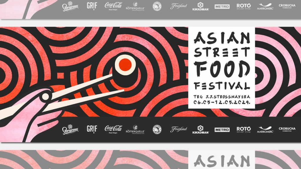 asian street food festival 2024 | strossmayerov trg zagreb