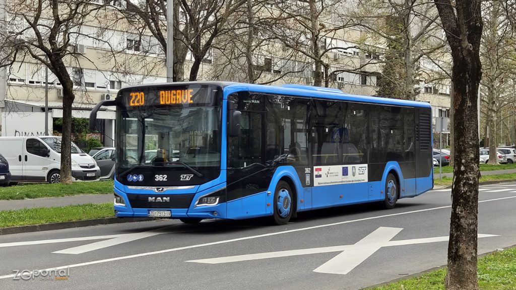besplatan prijevoz | zet zagreb | autobus 220 (glavni kolodovor - dugave) | 31.03.2024.