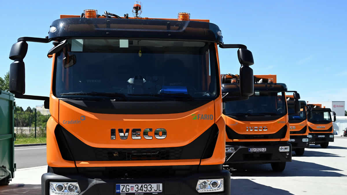 čistoća zagreb | kamioni za odvoz komunalnog otpada | 2024.