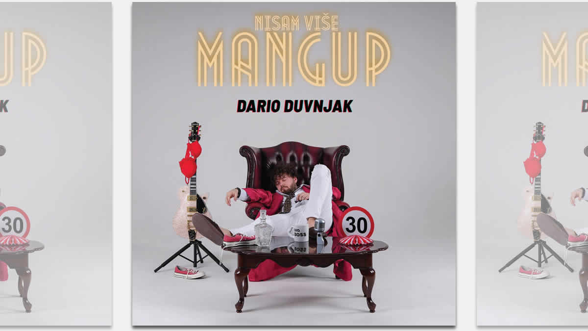 Dario Duvnjak, talentirani kantautor, nakon objave singla “Nisam više mangup” predstavlja i istoimeni album sa 12 pjesama