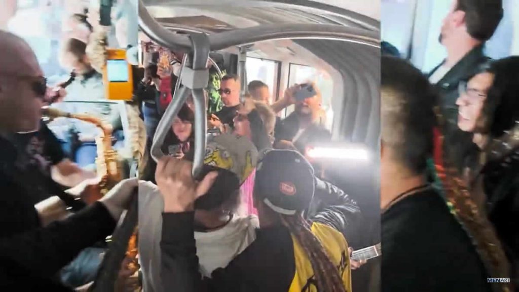 dubioza kolektv, gino & stela rade - bella ciao | tramvaj-br. 12 | zet zagreb | 2024.