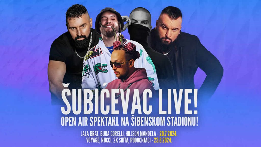 šubićevac live 2024 | šibenik croatia