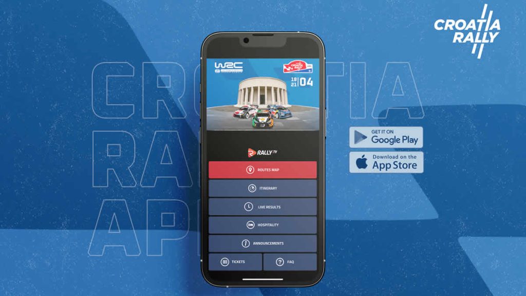 wrc croatia rally 2023 | app