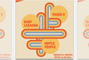 baby lasagna - nipplepeople - vojko v | tvrđava svetog mihovila šibenik | 16.08.2024.