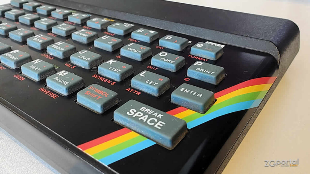 zx spectrum 48k | rubber keyboard | 1982.