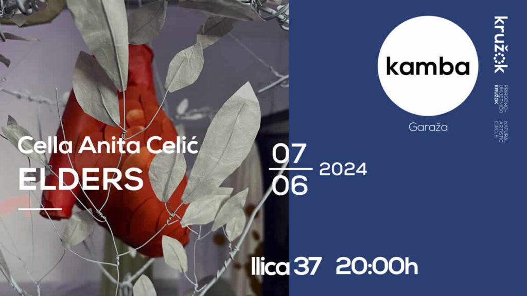 cella anita celić | izložba "elders" | garaža kamba zagreb | 2024.