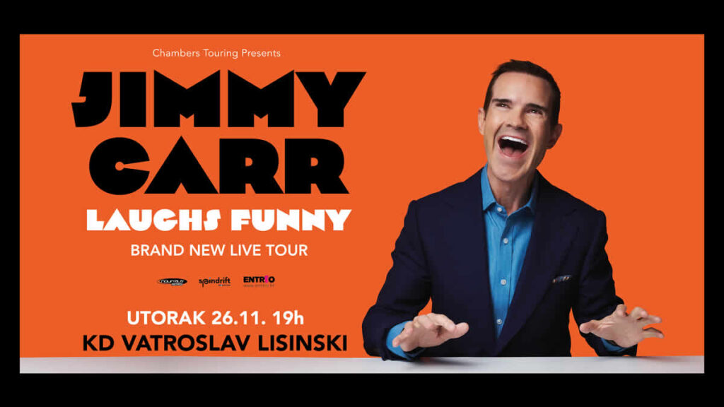 jimmy carr: laughs funny | lisinski zagreb | 26.11.2024.