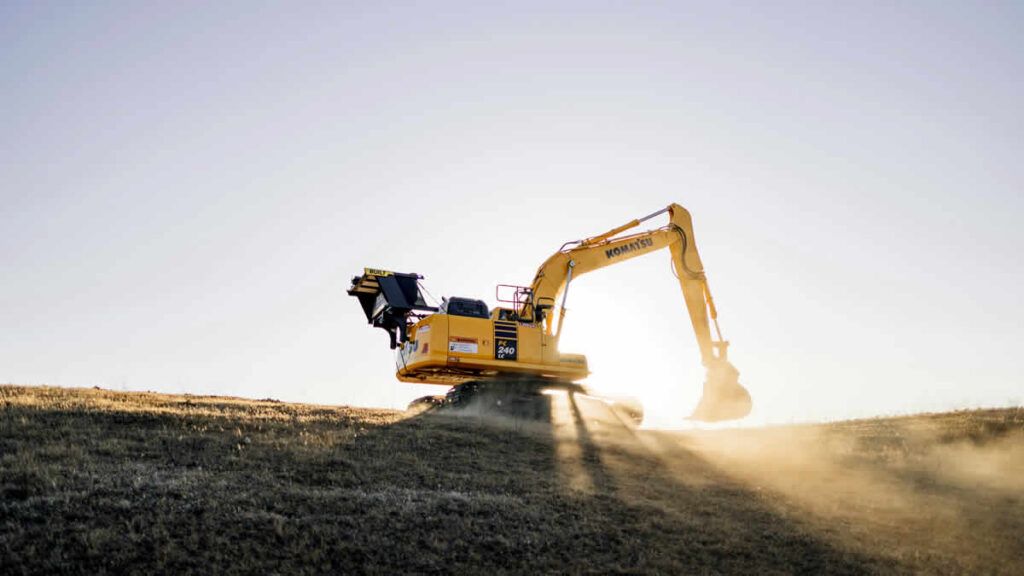 komatsu excavator | 2024.