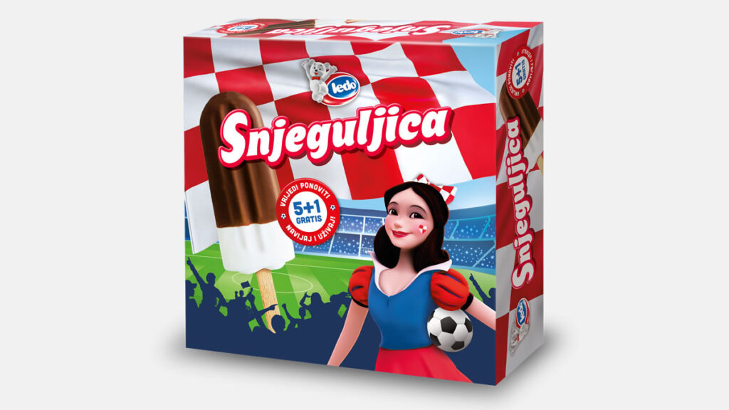 ledo snjeguljica | sladoled na štapiću | uefa euro 2024