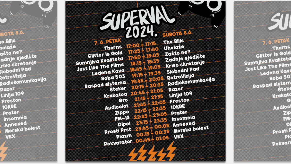 superval 5 | vintage industrial bar zagreb 2024