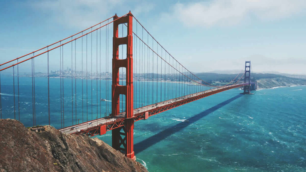 world news | the golden gate bridge | 2024.