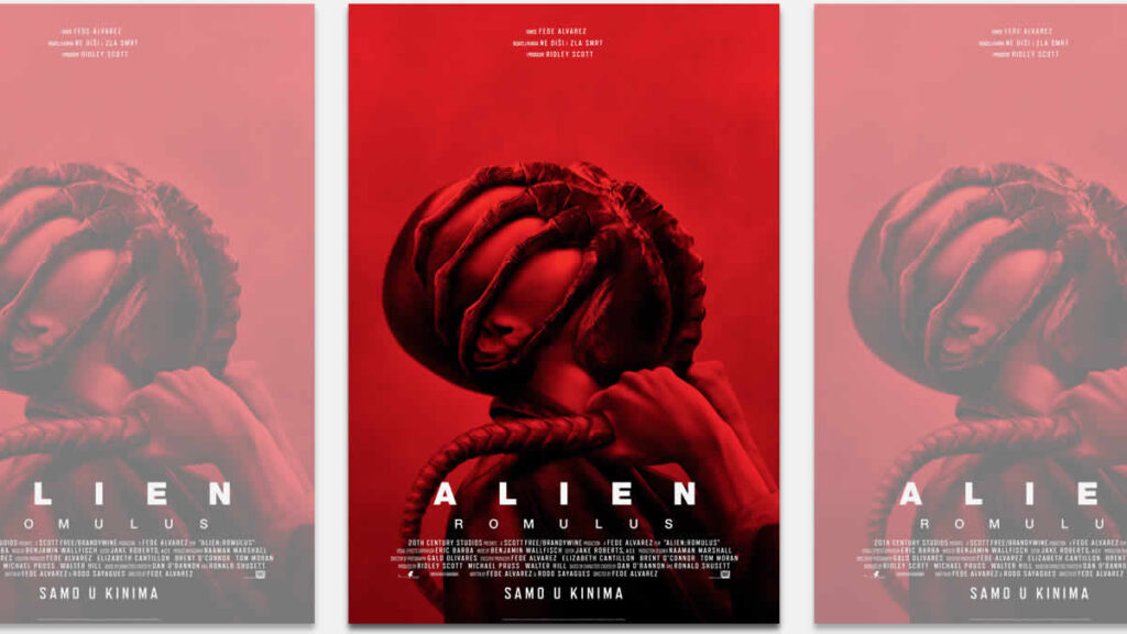 alien romulus | kino plakat | 2024.