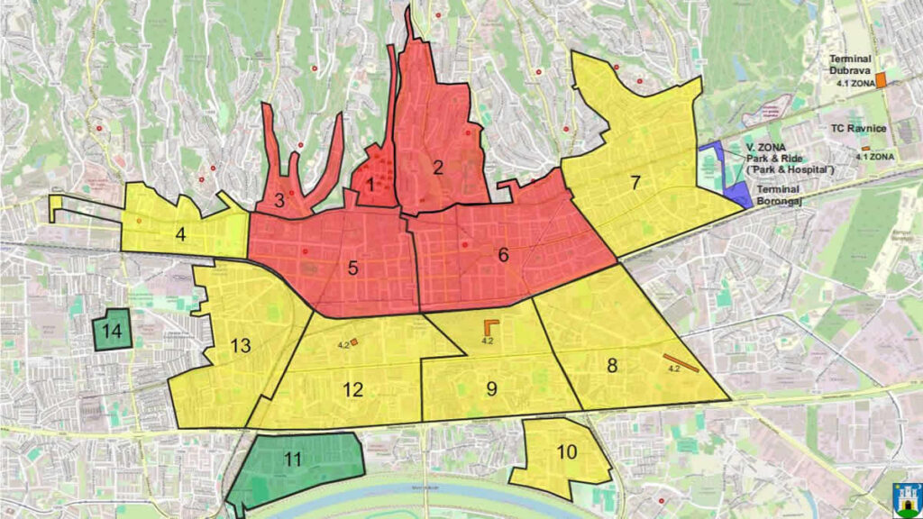 blokovsko parkiranje zagreb | 2024.